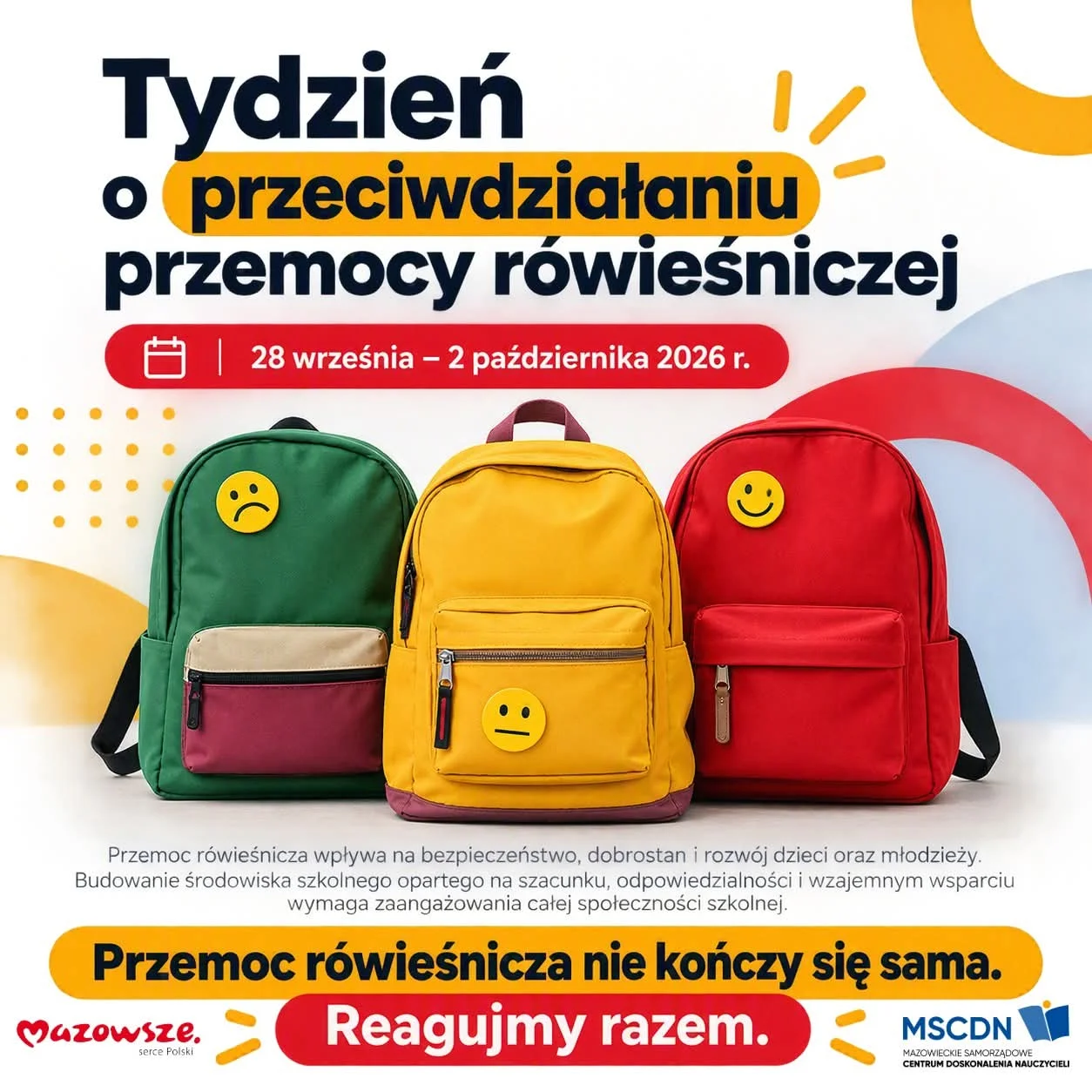 Tydzień o Przeciwdziałaniu Przemocy Rówieśniczej