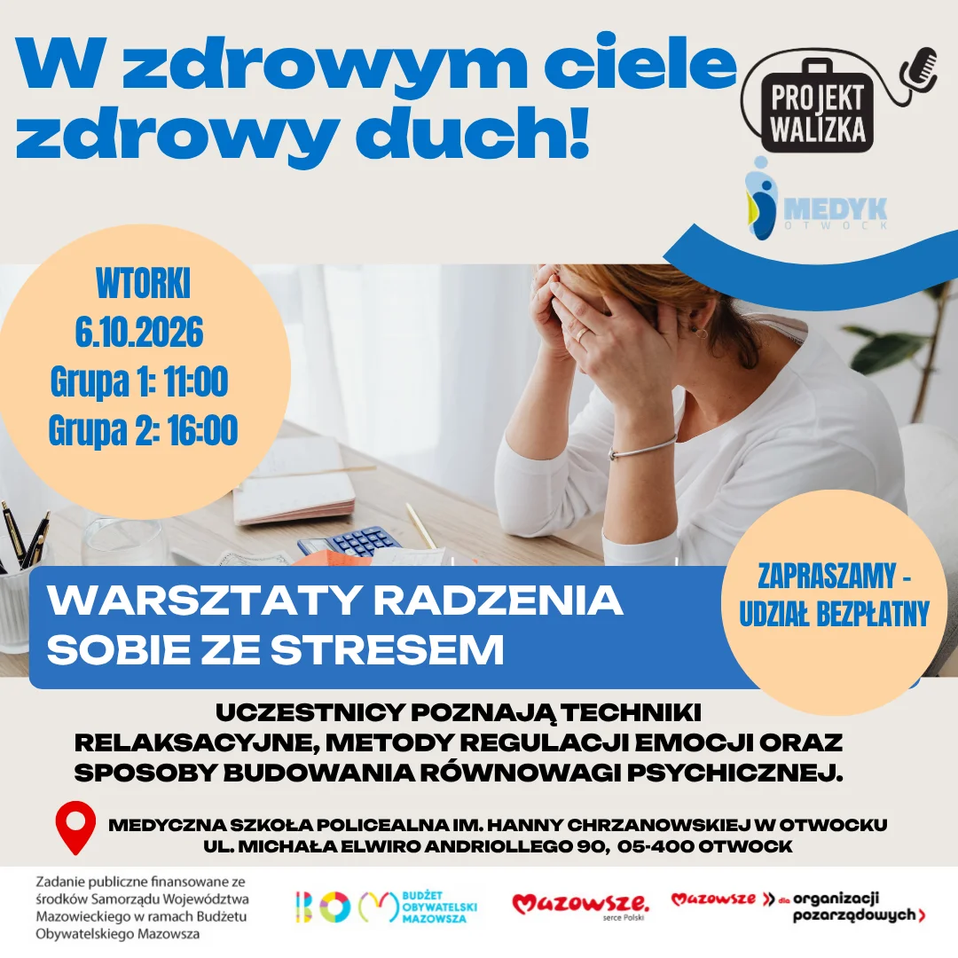 Warsztaty - Radzenie sobie ze stresem