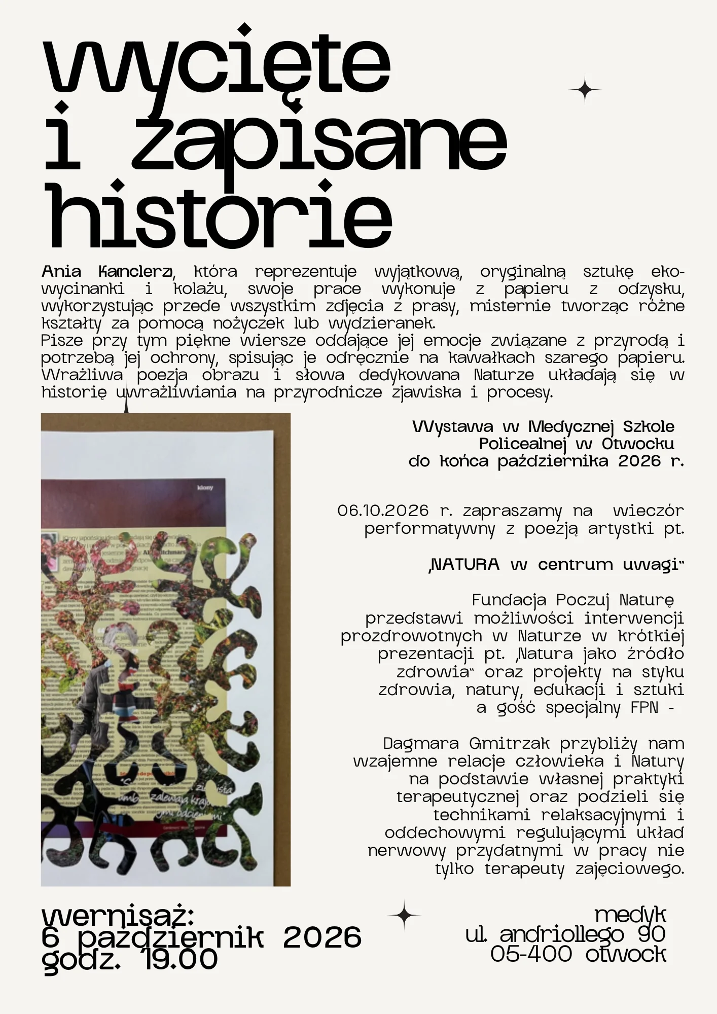 Wystawa "Wycięte i zapisane historie"