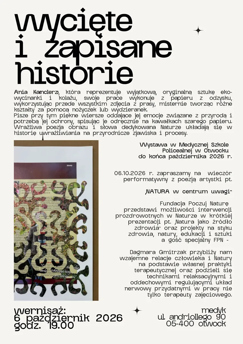 Wystawa "Wycięte i zapisane historie"