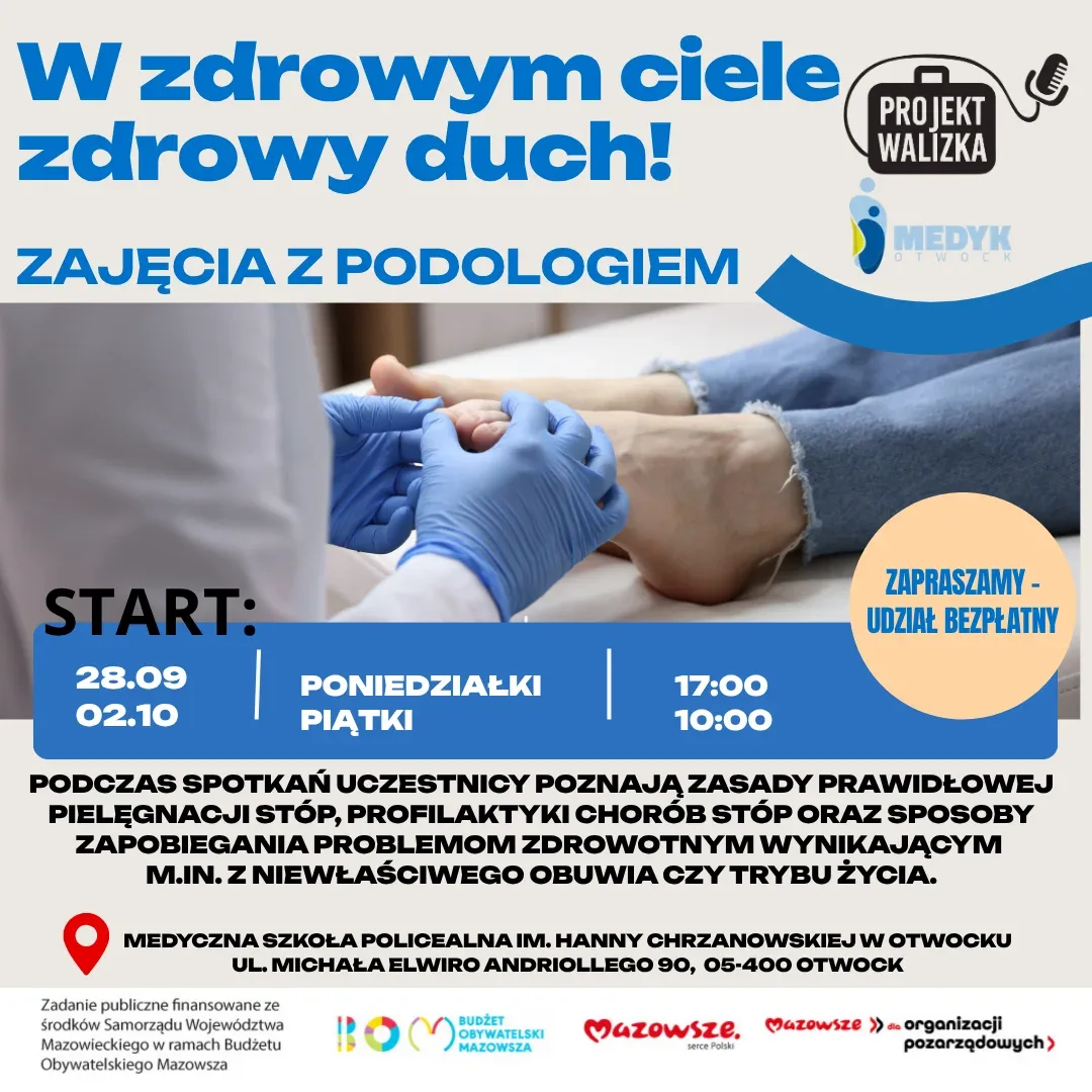 Zajęcia z podologiem
